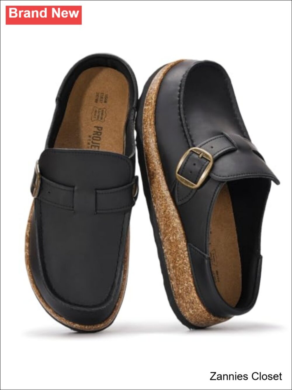 ✨ Project Cloud 100% Genuine Leather Mocc Clogs Women's Fall Shoes